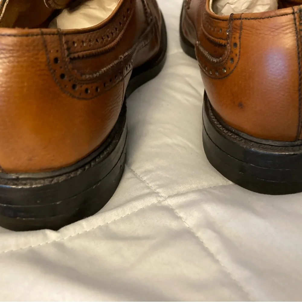 Hanover Wing Tip Shoes Size 10 Ex Cond - Picture 8 of 13
